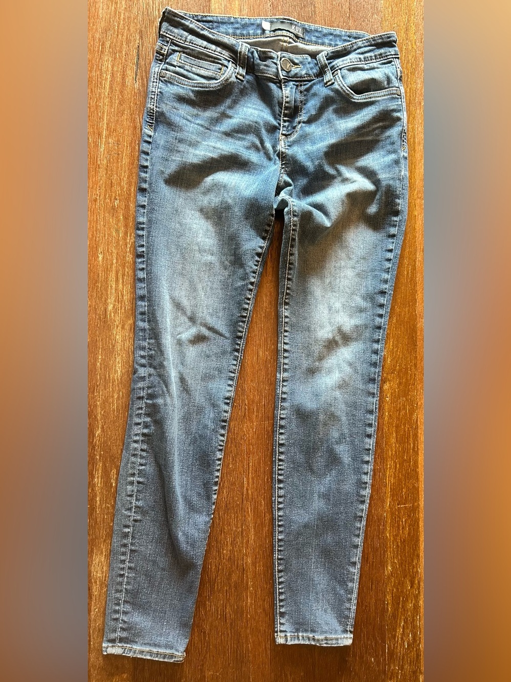 KUT from the Kloth Toothpick Skinny Jeans Size 8 Blue